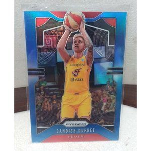 2020 Panini Prizm WNBA Blue Prizm /149 Candice Dupree #62